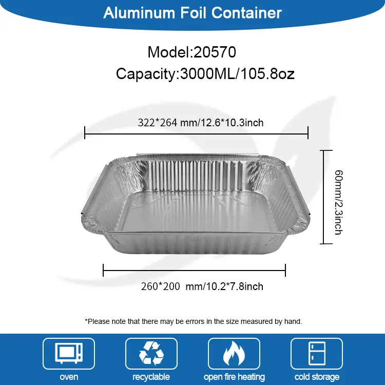 ကြီးမားသောစွမ်းဆောင်ရည်အသားကင်မရာများအလူမီနီယမ်သတ္တုပါးကွန်တိန်နာ