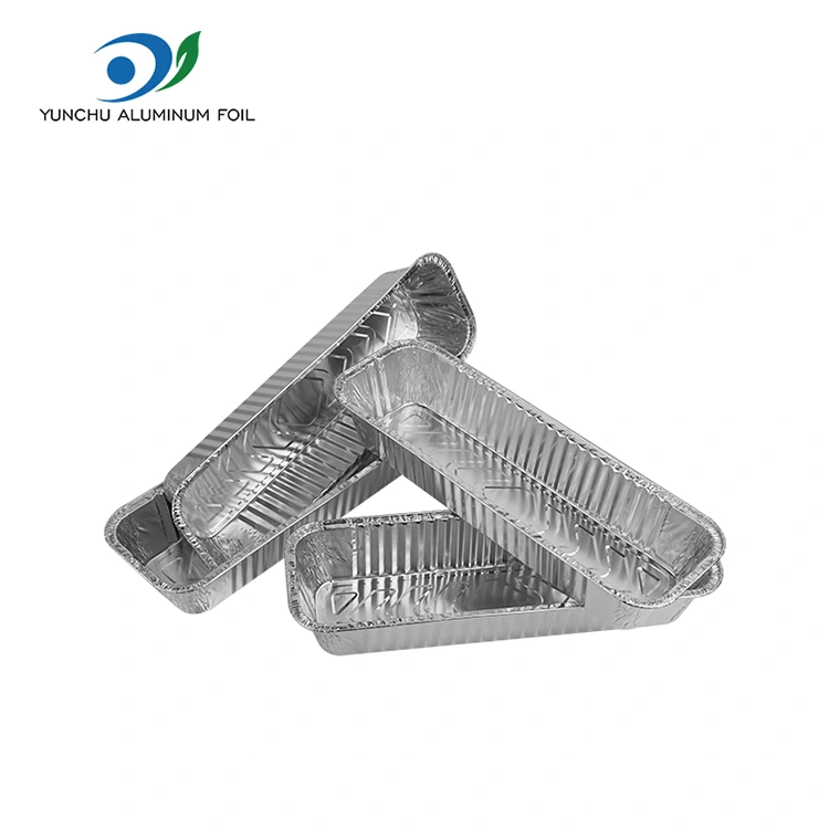 စတုဂီးယားမုန့်ဖုတ် Barbecue ငွေအလူမီနီယံသတ္တုပါးကွန်တိန်နာ