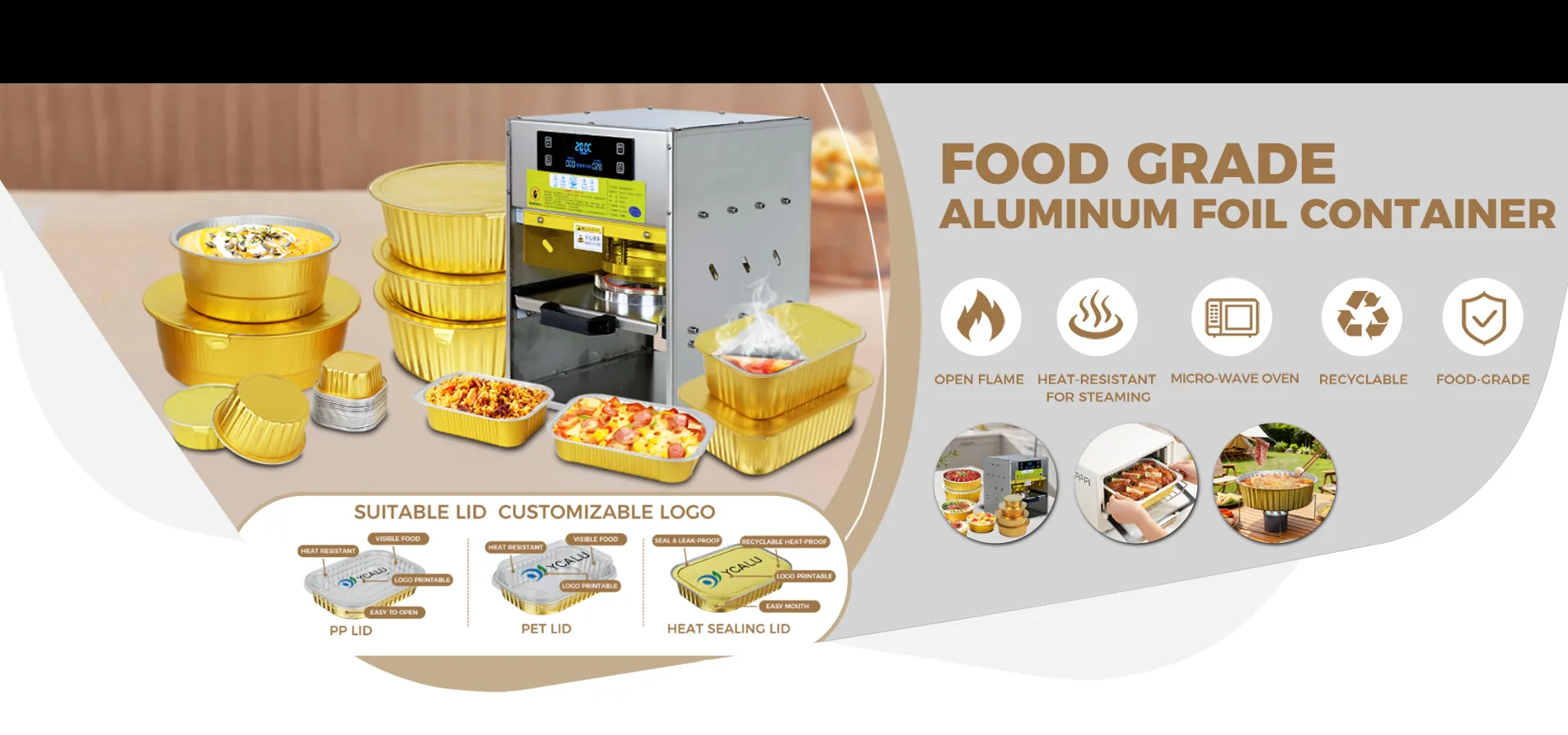 Smoothwall Aluminum Foil Containers ထုတ်လုပ်သူ