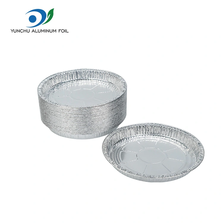 7-9 လက်မပီဇာ Pizza Pan Silver Silver aluminum foil contains