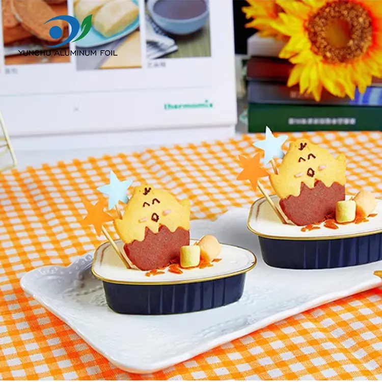 တစ်ခါသုံးအထူး -shaped color shiftwall အလူမီနီယံသတ္တုပါးကွန်တိန်နာ