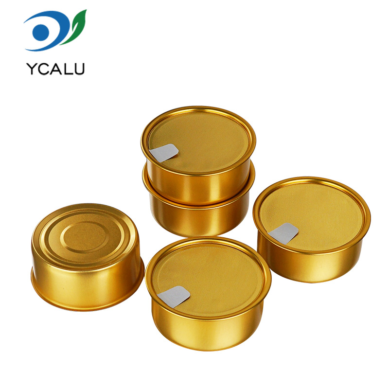 Food Grade Disposable Catering Aluminum Gold Bowl Food Grade Disposable Catering Aluminum Gold Bowl