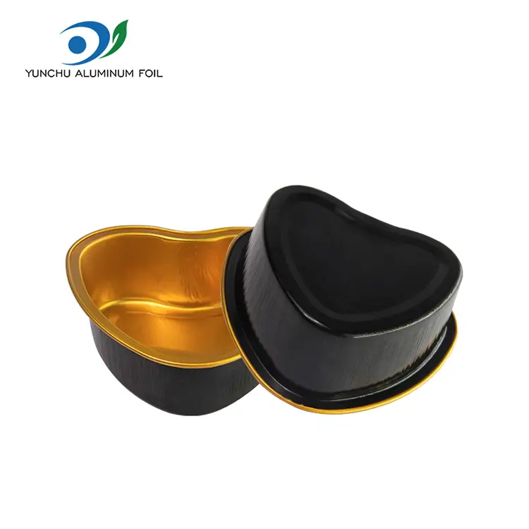 နှလုံးပုံသဏ် ap ာန်ပျော့ပျောင်းသောချောချောမွေ့မွေ့ Smoodwall Aluminum သတ္တုပါးကွန်တိန်နာ