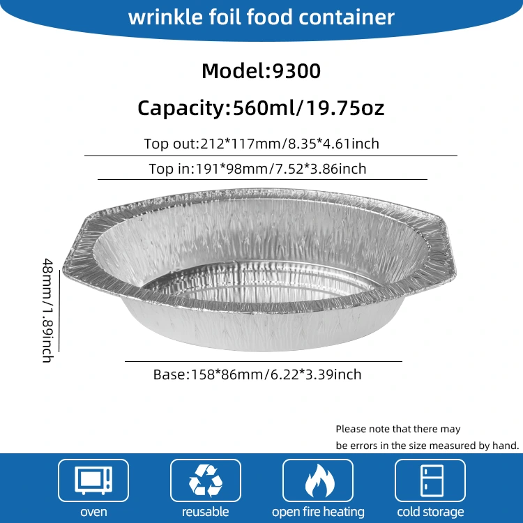 ဘဲဥပုံမုန့်ဖုတ်မုန့်ငွေအလူမီနီယံသတ္တုပါးကွန်တိန်နာ
