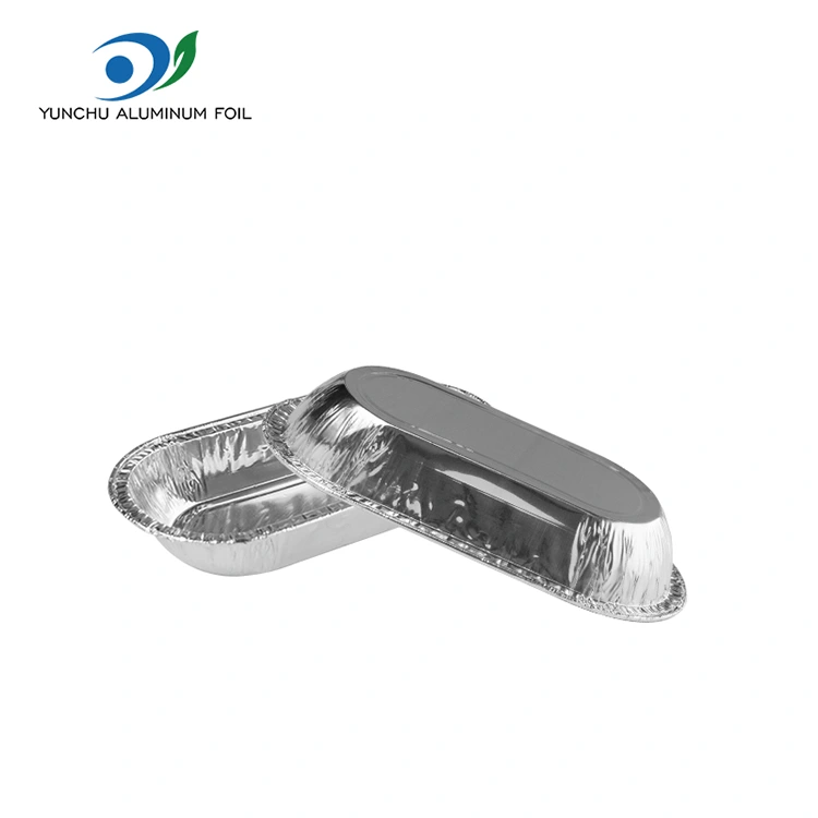 ဘဲဥပုံအလူမီနီယံသတ္တုပါးအစားအစာကွန်တိန်နာ