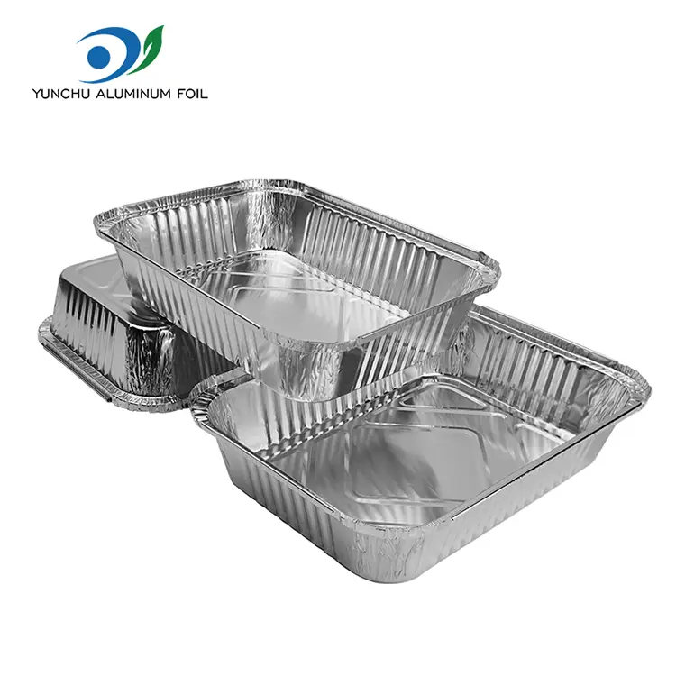 Rectangular ယူ - ထွက်အသားမီနီယမ်သတ္တုပါးသတ္တုပါးကွန်တိန်နာ