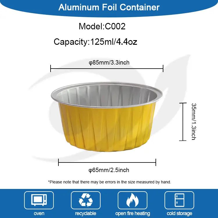 မုန့်ဖုတ်ထားသောကိတ်မုန့်များအလူမီနီယမ်သတ္တုပါးကွန်တိန်နာများ