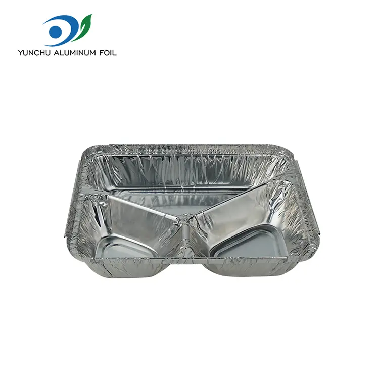 အထူး -shaped takeaway ငွေအလူမီနီယံသတ္တုပါးကွန်တိန်နာ